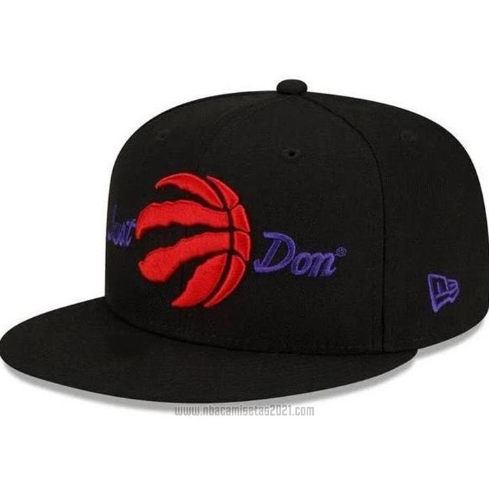 Gorra Toronto Raptors New Era x Just Don Negro